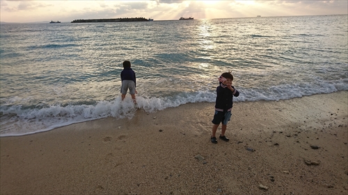 13日・本部の海で釣り！